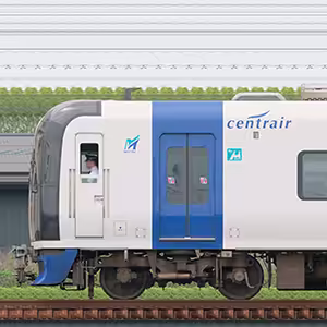 名鉄2000系「ミュースカイ」2012編成（山側）