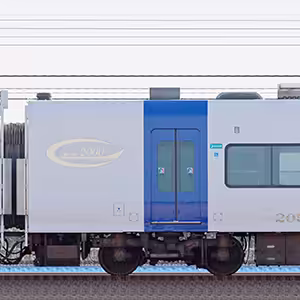 名鉄2000系「ミュースカイ」モ2051