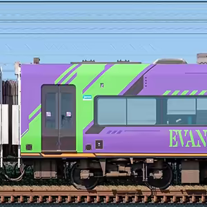 名鉄2000系「エヴァンゲリオン特別仕様ミュースカイ」モ2057