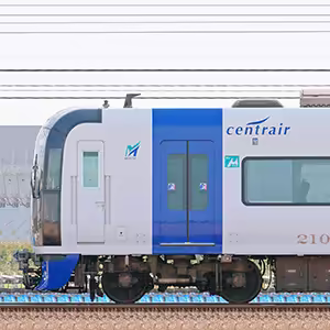 名鉄2000系「ミュースカイ」2002編成（海側）