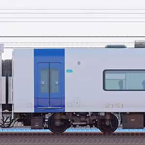 名鉄2000系「ミュースカイ」モ2151