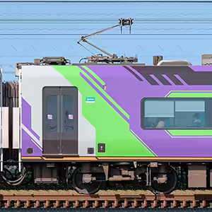 名鉄2000系「エヴァンゲリオン特別仕様ミュースカイ」モ2157