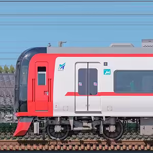 名鉄2200系2234編成（山側）