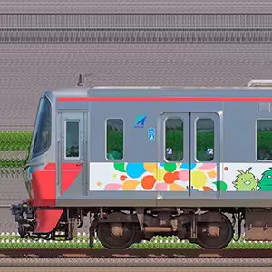 名鉄3300系3301編成「愛・地球博20祭トレイン」（海側）