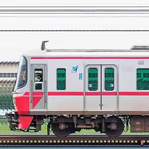 名鉄3300系（1次車）3301編成（海側）