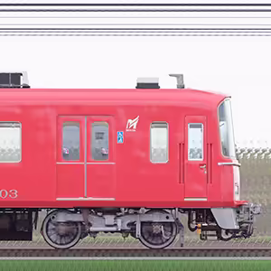 名鉄3700系（2次車）ク3803（更新車）
