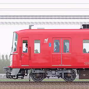 名鉄3700系（2次車）3703編成（更新車・海側）