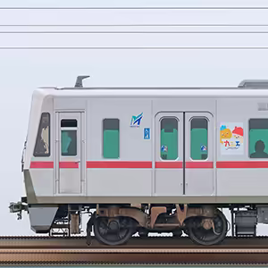 名鉄4000系4014編成（モニタリング装置搭載・海側）