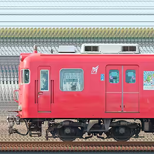 名鉄6000系(1次車)6004編成(山側)