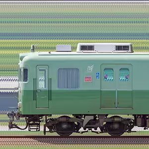 名鉄6000系(3次車)6009編成3400系復刻塗装車両(山側)