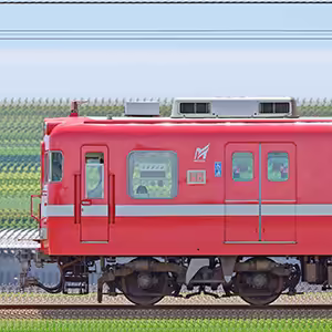 名鉄6000系（3次車）6011編成「にしがま」号（山側）