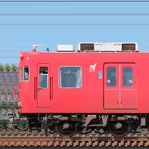 名鉄6000系(4次車)6017編成(山側)