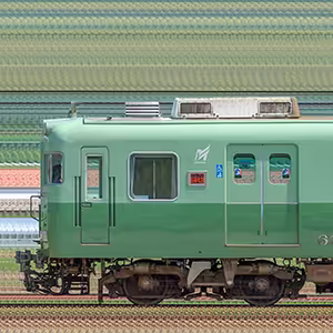 名鉄6000系(3次車)6009編成3400系復刻塗装車両(海側)