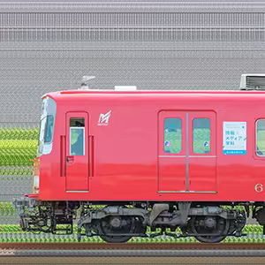 名鉄6500系（4次車）6514編成（海側）