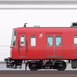 名鉄6800系（4次車）6829編成（海側）