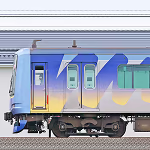 横浜高速鉄道Y500系Y517編成（海側）