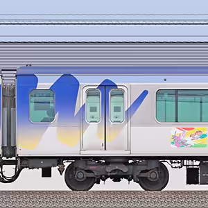 横浜高速鉄道Y500系サハY572「ポケモンワールドチャンピオンシップス2023」開催記念ラッピング