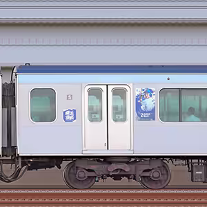 横浜高速鉄道Y500系「YOKOHAMA DeNA BAYSTARS TRAIN 2023」サハY577