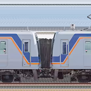  1000系 1035編成＋1034編成＋1031編成（海側） 