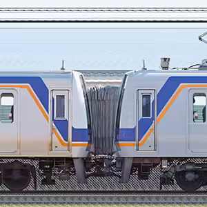  1000系 1051編成＋1036編成＋1032編成（海側） 