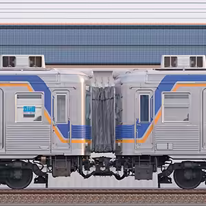 南海6000系6023編成＋6020編成（海側）