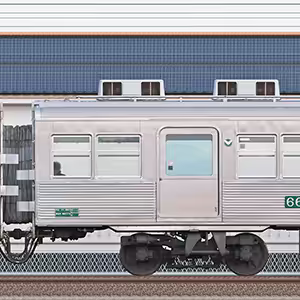 南海6000系「復活デザイン車両」サハ6601