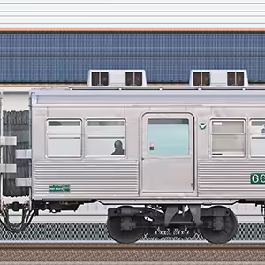 南海6000系「復活デザイン車両」サハ6602