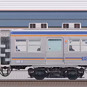 南海6000系サハ6601形（T2）