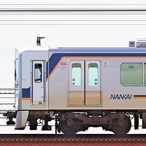 南海8300系5次車8310編成（山側）