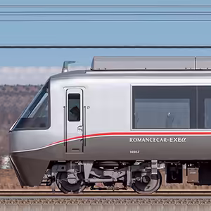 小田急30000形ロマンスカー「EXEα」30052×4+30252×6(山側)