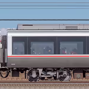 小田急30000形ロマンスカー「EXEα」デハ30202