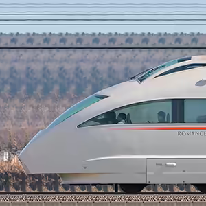 小田急50000形ロマンスカー「VSE」50001×10（山側）