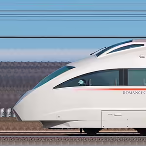 小田急50000形ロマンスカー「VSE」50002×10(山側)