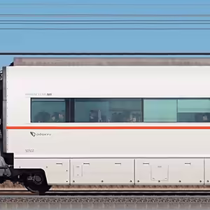 小田急50000形ロマンスカー「VSE」デハ50502