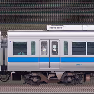 小田急1000形デハ1017（リニューアル車）