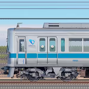 小田急1000形1051×4+クヤ31「テクノインスペクター」(山側)