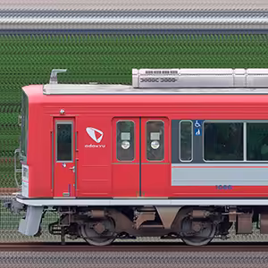 小田急電鉄1000形1066×4「アレグラ号」カラー(山側)