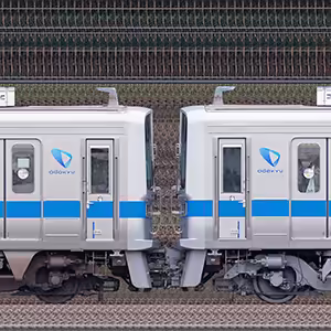 小田急1000形1067×4+1069×4(リニューアル車・山側)