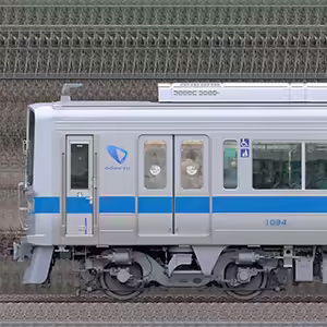 小田急1000形1094×10(リニューアル車・山側)