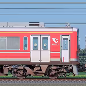 小田急1000形クハ1159（レーティッシュ鉄道色）