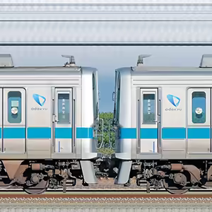 小田急1000形1068×4+1255×6(山側)