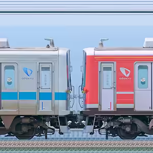 小田急1000形1059×4+1254×6(海側)