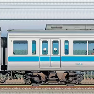 小田急1000形サハ1355