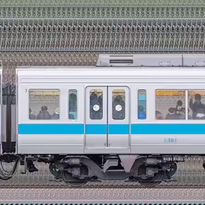 小田急1000形サハ1381