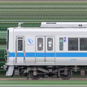 小田急2000形2058×8（山側）