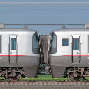 小田急30000形ロマンスカー「EXEα」30054×4+30254×6(山側)