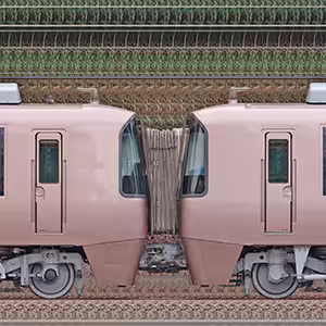 小田急30000形ロマンスカー「EXE」30055×4+30255×6(山側)