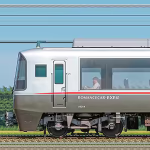 小田急30000形ロマンスカー「EXEα」30254×6(山側)