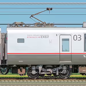 小田急30000形ロマンスカー「EXEα」デハ30404