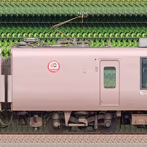 小田急30000形ロマンスカー「EXE」サハ30455（箱根そば60周年記念マーク）